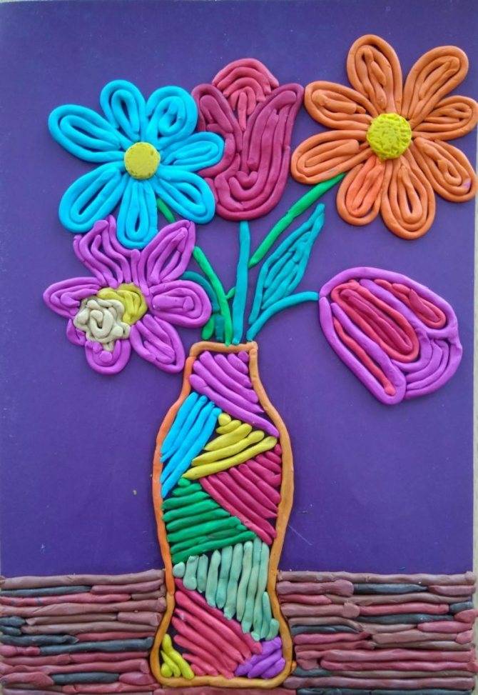 Цветы из пластилина для малышей. цветок из пластилина: лепим красочные бутоны своими руками вместе с детьми
