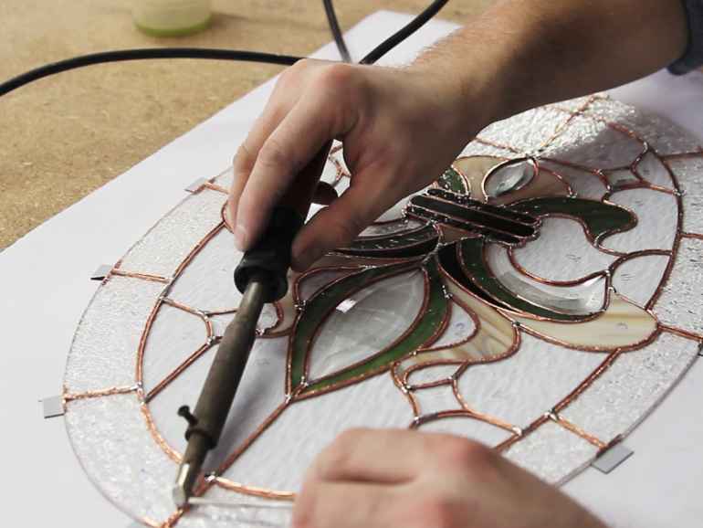 Пошаговый мастер - класс по витражной росписи стекла, тонкости и нюансы