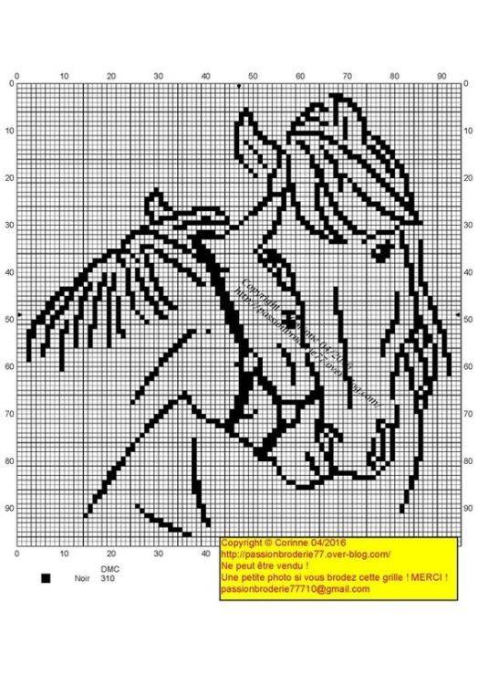 Подборка вышивки крестом лошадей и схемы грациозных лошадей