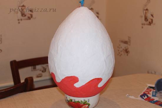 Как сделать большой киндер сюрприз своими руками, гигантское яйцо в домашних условиях