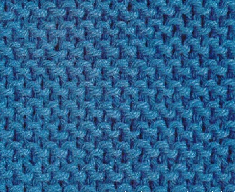 Платочная вязка спицами: основы вязания (фото, видео) - умелица