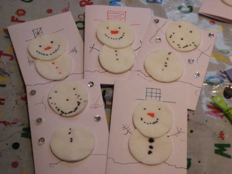 Снеговик своими руками: из бумаги, ваты, ниток, подручных материалов - как сделать снеговика своими руками в домашних условиях