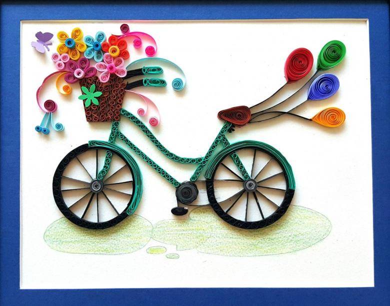 Сделать велосипед из проволоки своими руками. декоративный велосипед своими руками