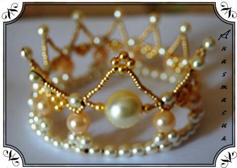 *короны для принцесс и принцев. 2 схемы. готовимся  к новому году, или как быть королевишнами))) - все в ажуре... (вязание крючком) - страна мам