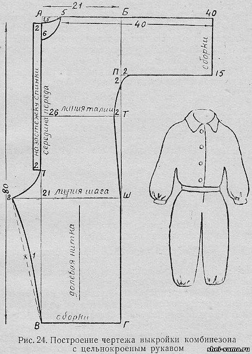 Как сшить комбинезон своими руками