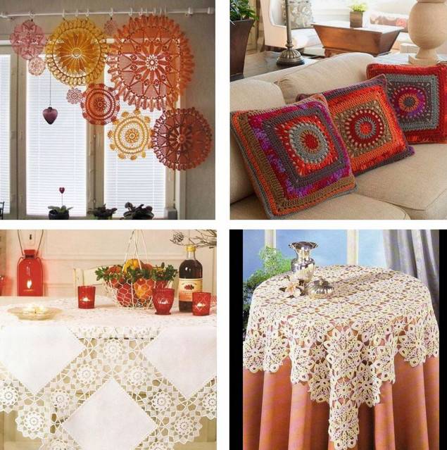 10 супер-идей вязаного декора для дома