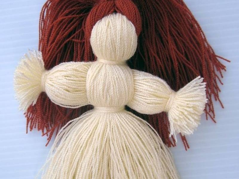 Кукла из ниток своими руками: мастер-класс, технология работы и описание с фото