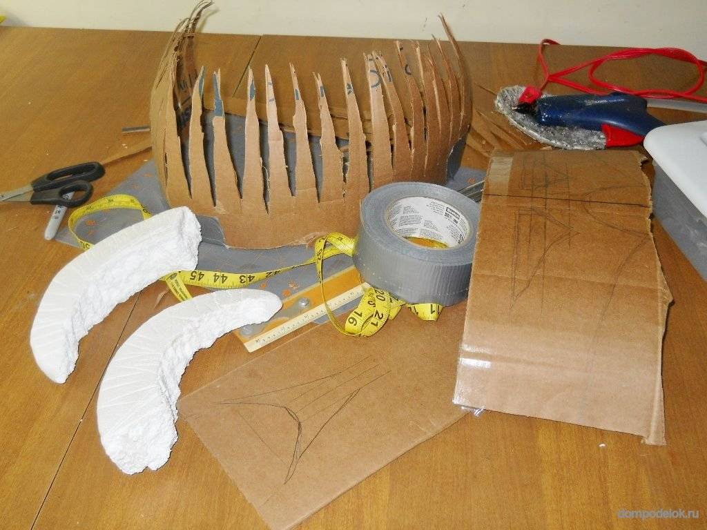 Рыцарский шлем из картона. как сделать рыцарский шлем своими руками — инструкция пошаговая