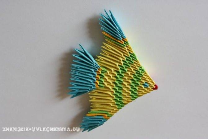 Рыбки оригами: пошаговые инструкции для детей | поделки из бумаги