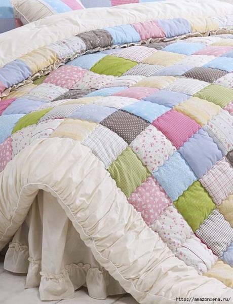 Лоскутное одеяло своими руками: материалы и последовательность работ. инструкция по пошиву синтепонового одеяла собственноручно