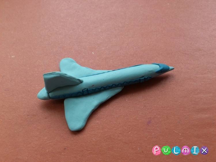 Самолет из пластилина: пошаговая инструкция с фото