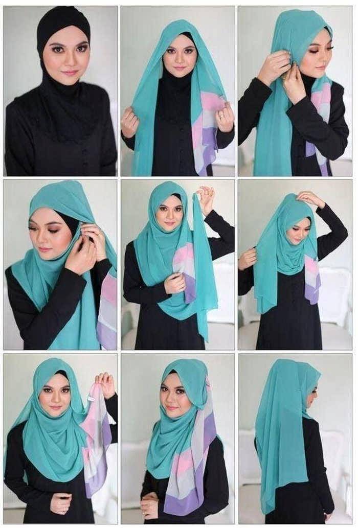 Как завязать хиджаб красиво и удобно