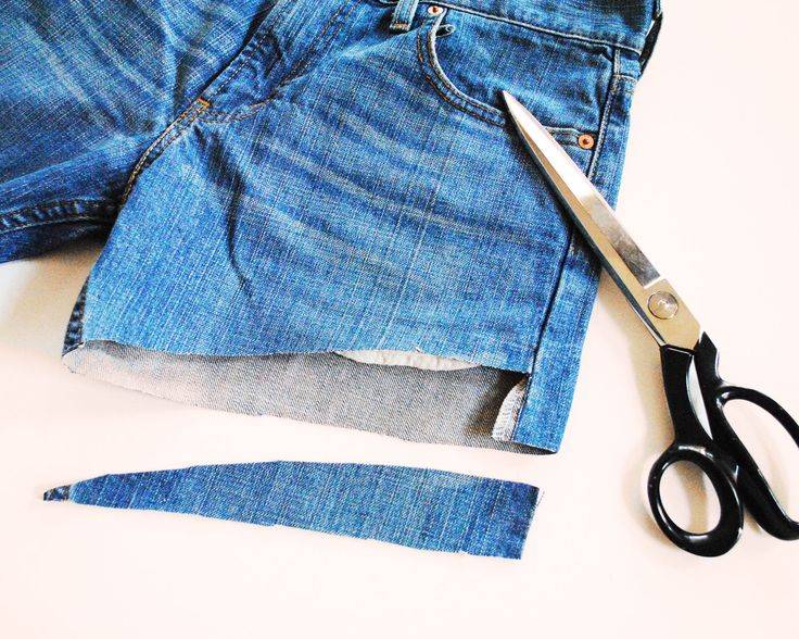 Как заузить джинсы снизу в домашних условиях