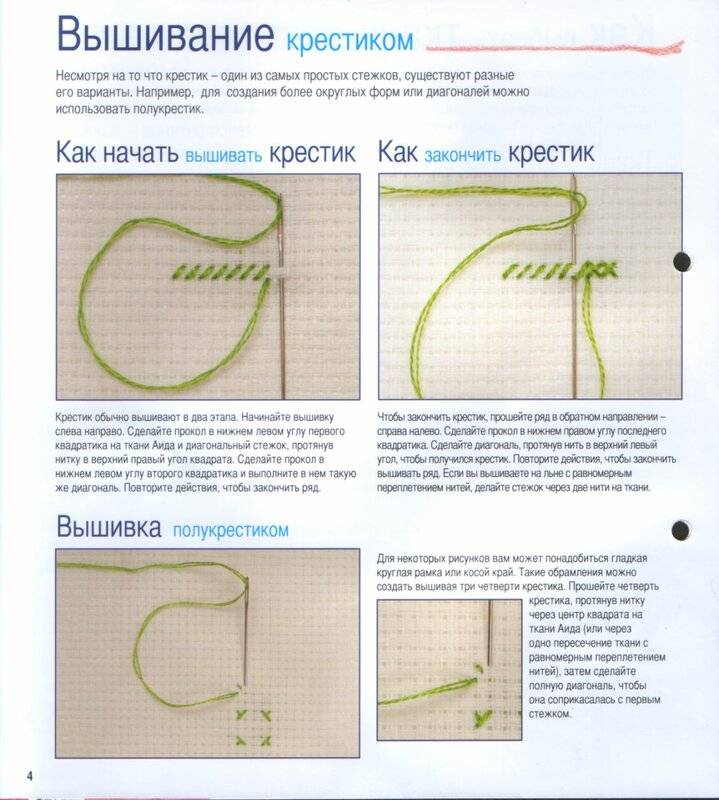 Основные виды швов :: статьи о вышивке крестом :: онлайн мастерская вышивки крестом easycross.ru