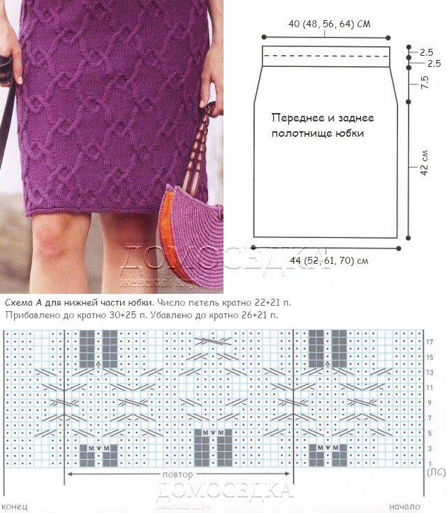 Как связать юбку спицами пошагово: мастер-класс для начинающих с фото и описанием