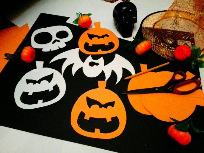 Поделки на хэллоуин – множество идей и мк для детей