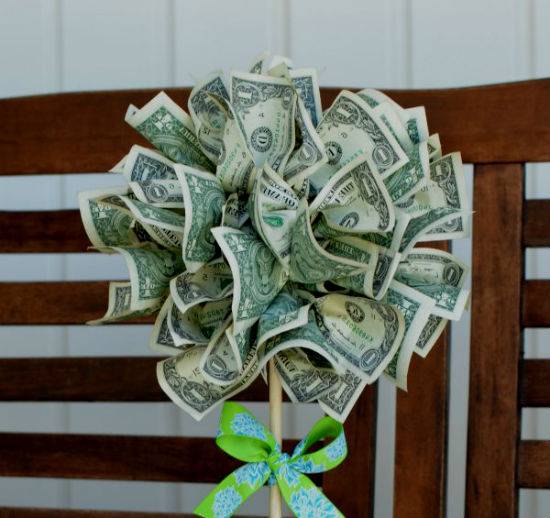 ᐉ оригами из денег простые. букеты из купюр ко дню рождения, свадьбе, новому году - svadba-dv.ru