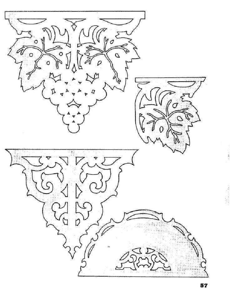 Эскизы для вырезания по дереву лобзиком
