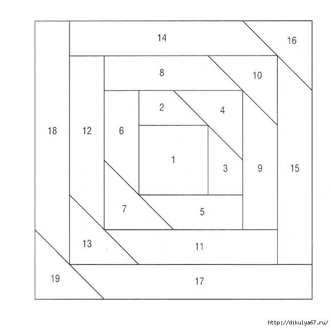 Схемы для лоскутного одеяла с размерами