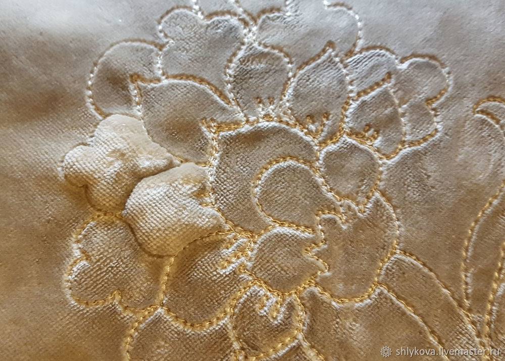 Трапунто: оригинальная объемная вышивка своими руками (фото)
