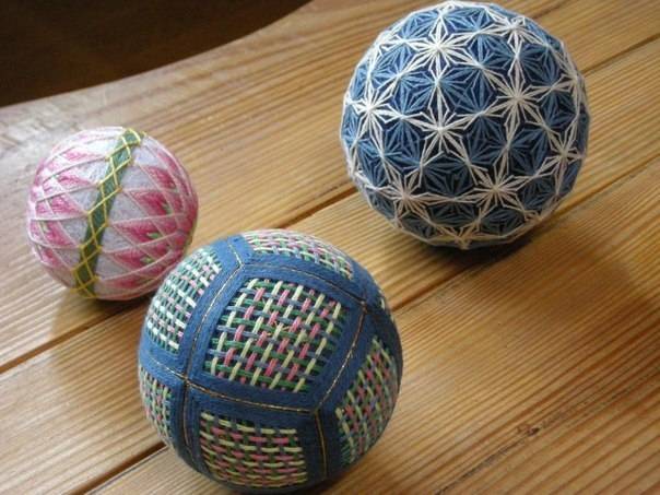 Темари: мастер-класс по изготовлению японских шаров для начинающих, вышивка своими руками