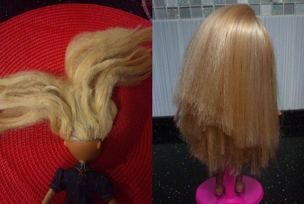 Как распутать волосы кукле в домашних условиях: 3 способа спасти куклу барби от беспорядка на голове
