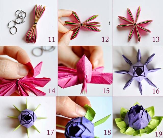 Объемные цветы из бумаги — оригинальные идеи и стильные варианты применения цветов (170 фото + видео)
