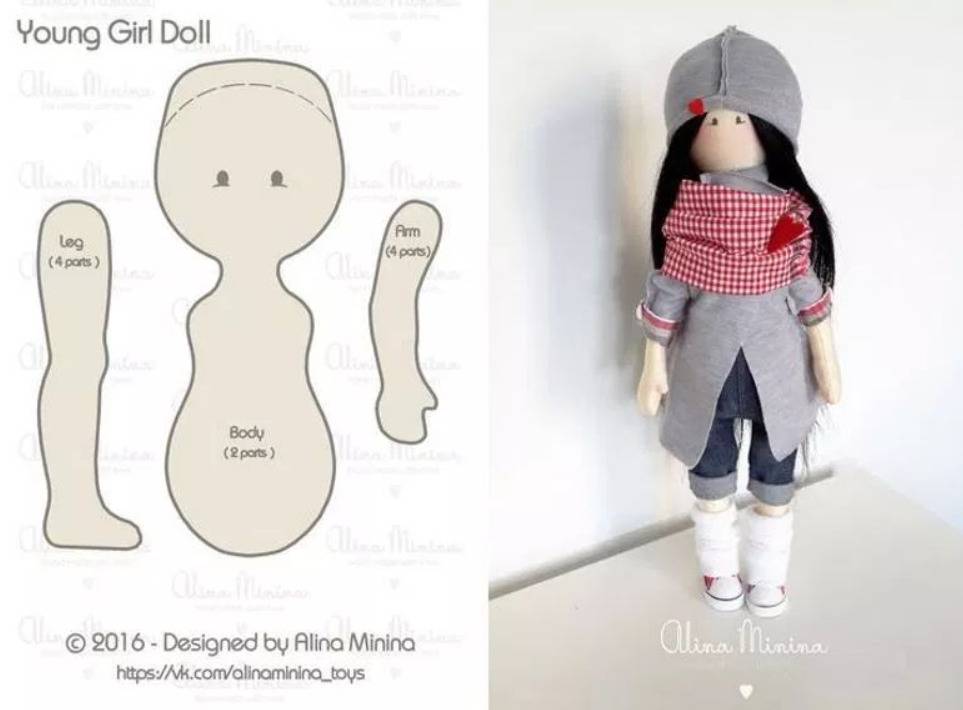 Как сделать интерьерную куклу своими руками . клуб рукоделия