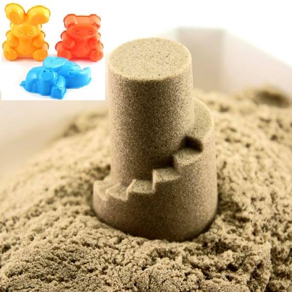 Кинетический песок своими руками в домашних условиях – рецепт