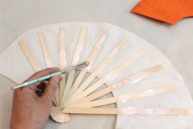 Как сделать китайский веер своими руками из бумаги круглый