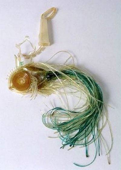 Как изготовить рыбку из капельницы: схемы плетения фигурки