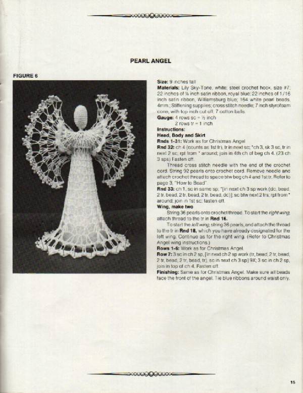 Ангел крючком: простые и красивые схемы вязания рождественских ангелочков