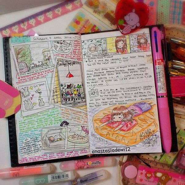 Идеи для лд - картинки, рисунки, распечатки, стихи, срисовки - как оформить личный дневник - видео