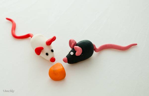 Мышка из пластилина для детей. как слепить, сделать пошагово с фото, видео