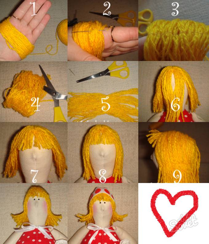 Как завить кукле волосы: описание процесса и рекомендации - handskill.ru