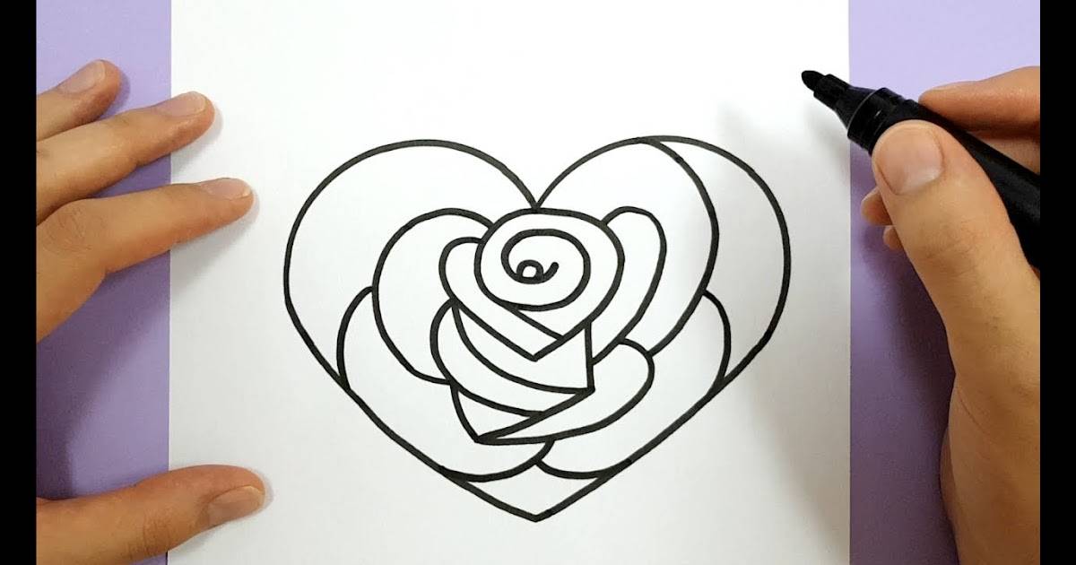 Как нарисовать сердечко? различные варианты и пошаговые инструкции