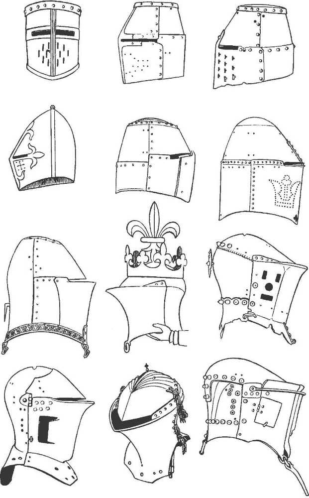 Средневековый рыцарский шлем – мастерская "зброевы фальварак"