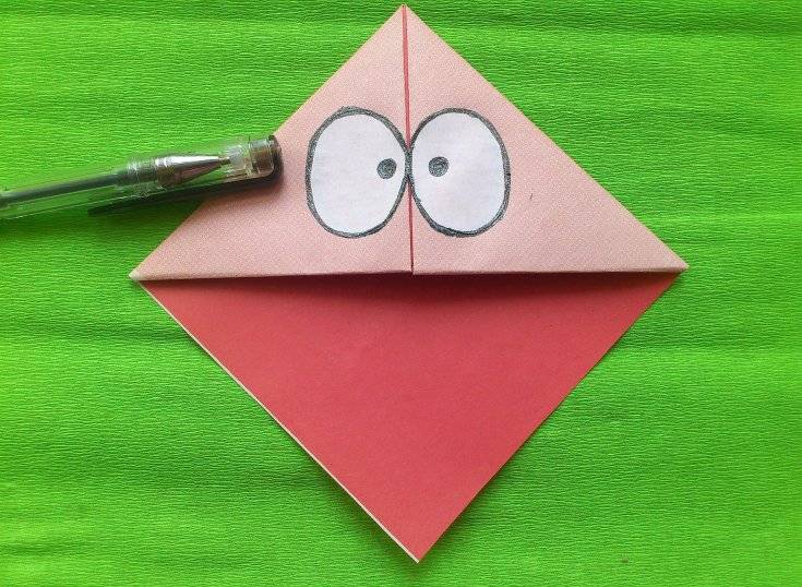 Оригами-закладки для книг: схемы сборки из бумаги для начинающих