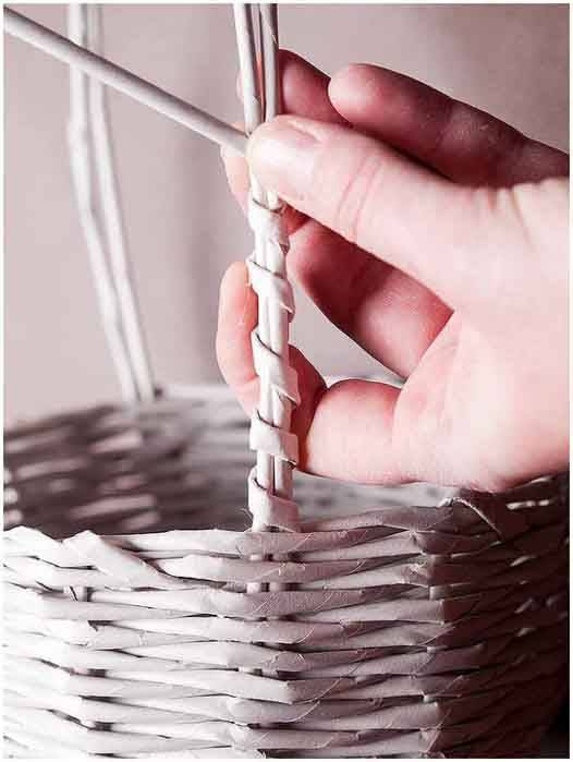 Плетение из газетных трубочек для начинающих - 120 фото лучших идей + инструкция