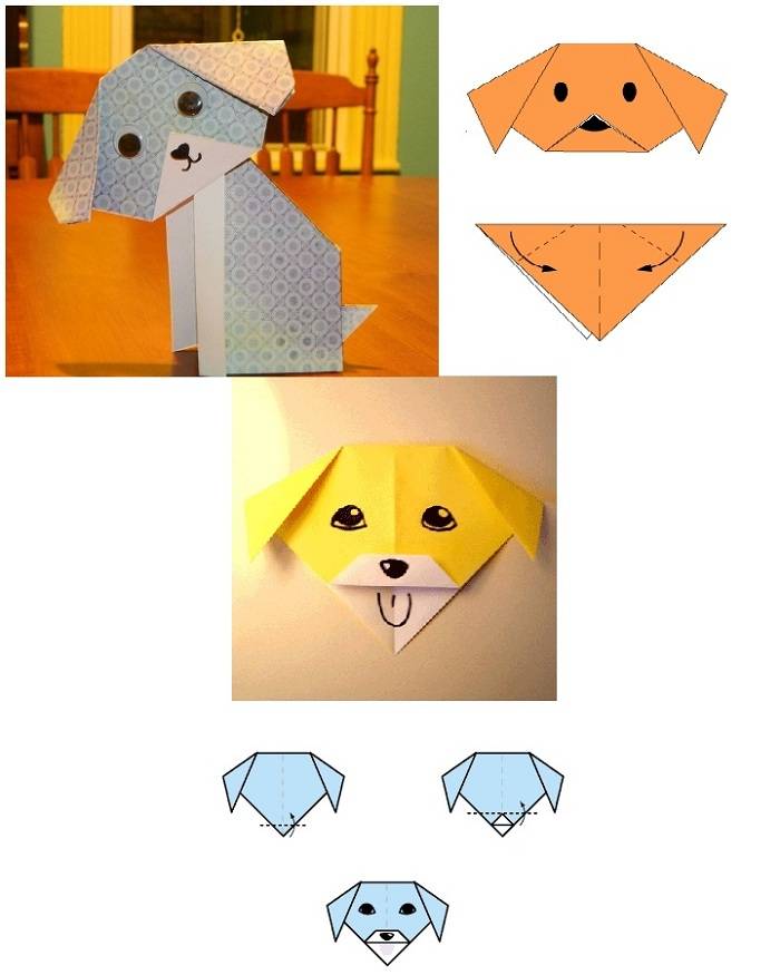 Оригами из бумаги для детей 7-8 лет: простые схемы, пошаговая инструкция