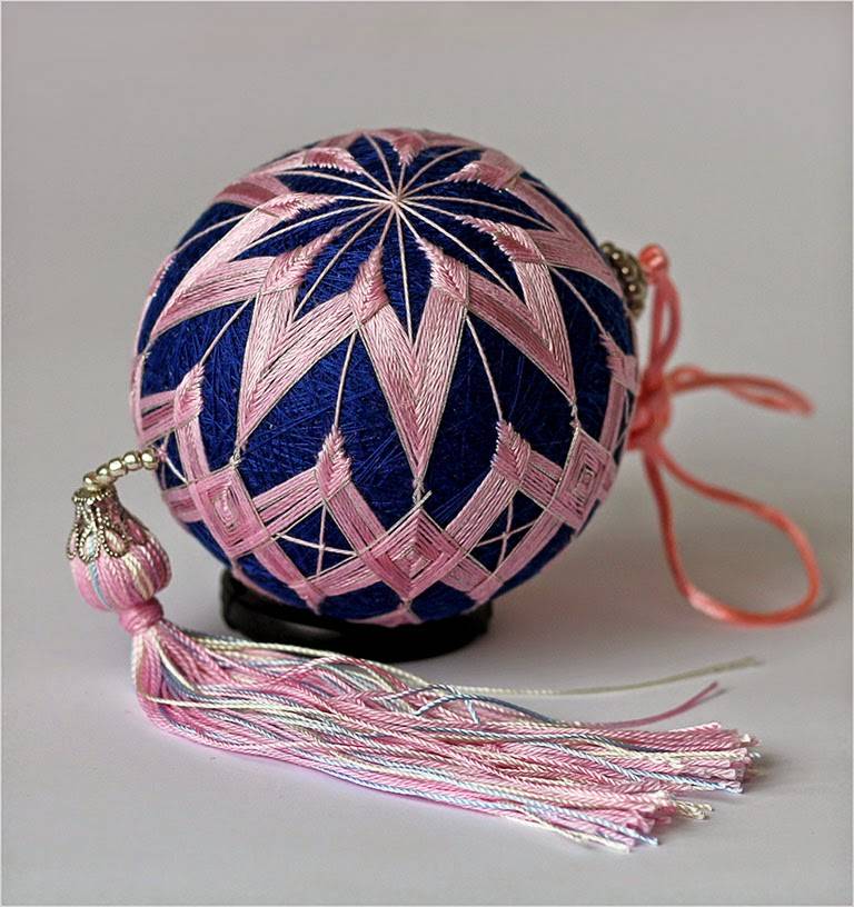 Японские шары темари: примеры рукоделия, материалы, видео, фото