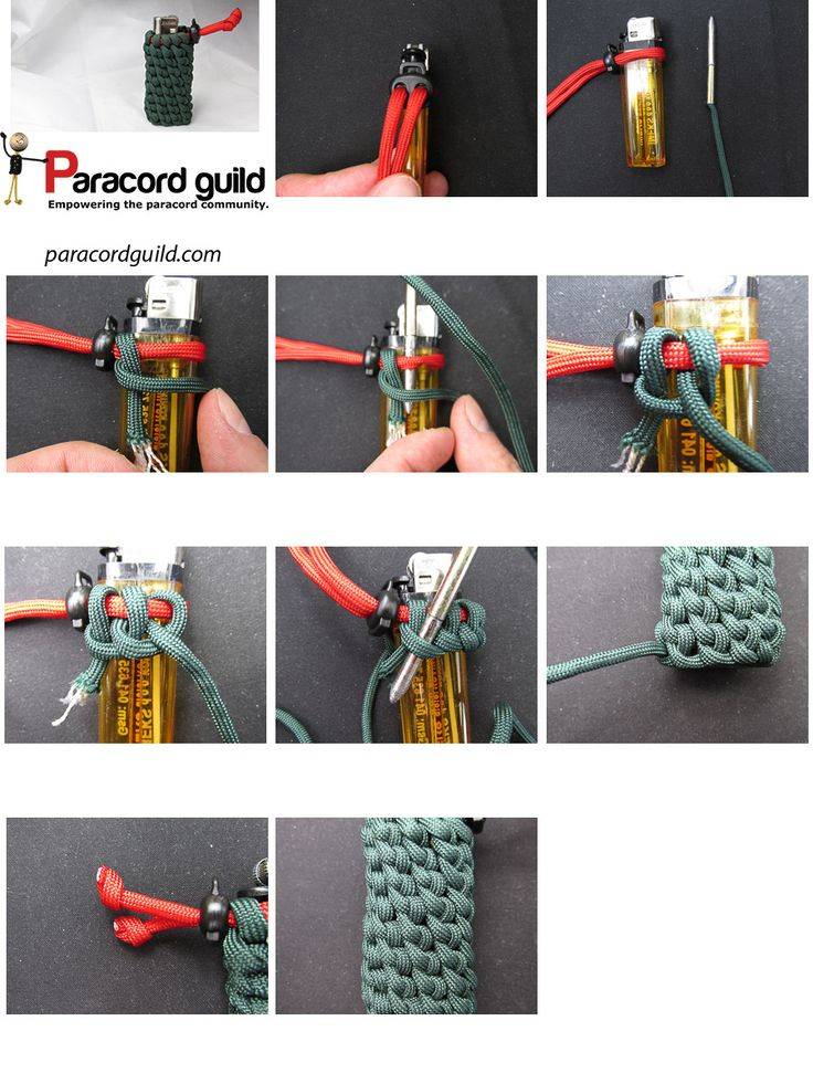 Плетение из паракорда: схемы и видео инструкции