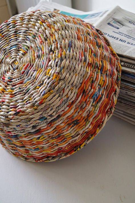 Плетение из газетных трубочек - 90 фото идей для начинающих